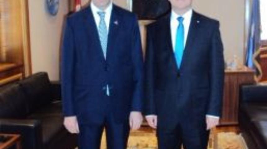 Bik M&uuml;d&uuml;r&uuml; G&uuml;neş&rsquo;ten Rekt&ouml;r Prof. Dr. G&uuml;ndoğan&rsquo;a Ziyaret