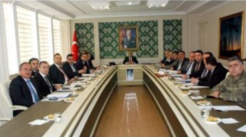 Adıyaman&rsquo;da Se&ccedil;im G&uuml;venliği Toplantısı Yapıldı