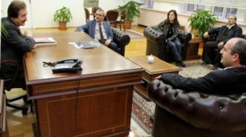 Türk Ocakları Yönetimi, Rektör Kocacık’ı Ziyaret Etti