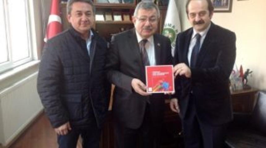 Başhekim Ko&ccedil;bıyık Başkan G&uuml;lşen&rsquo;i Ziyaret Etti