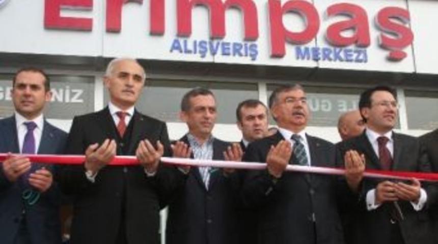 Bakan Yılmaz, Erzincan'da A&ccedil;ılışa Katıldı