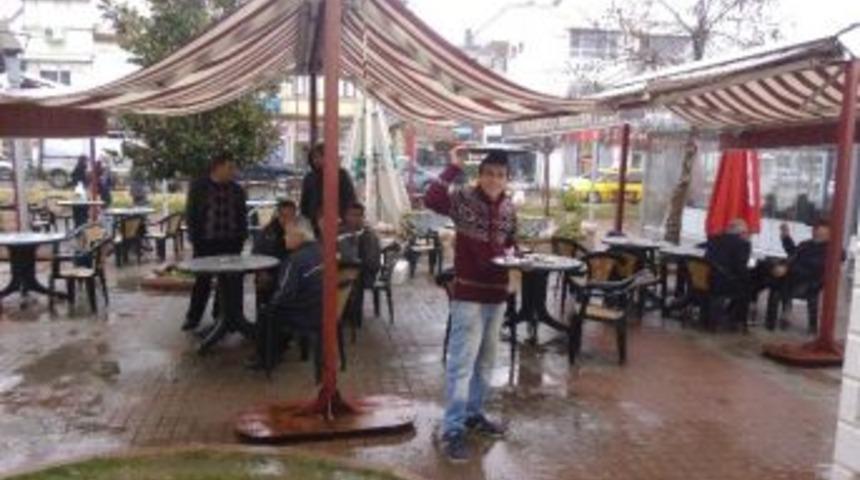 Hayrabolu'da Sağanak Yağış