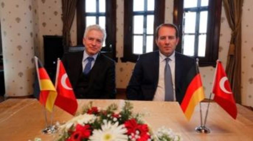 Harun Karacan, Almanya Federal Cumhuriyeti Heyeti İle Bir Araya Geldi