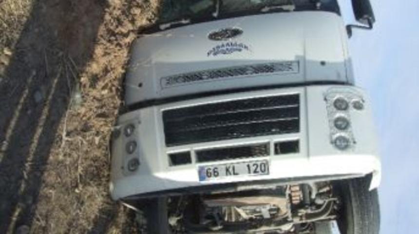 Yerk&ouml;y&rsquo;de Trafik Kazası: 1 Yaralı