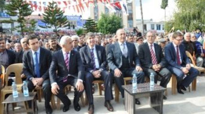 Ab Bakanı &Ccedil;avuşoğlu, Kaş Ve Demre'de Aday Tanıtımı Yaptı