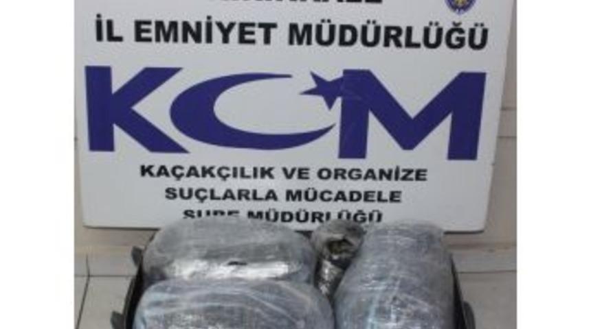 Seyahat Firmasında 18 Kilo 700 Gram Kubar Esrar Ele Ge&ccedil;irildi