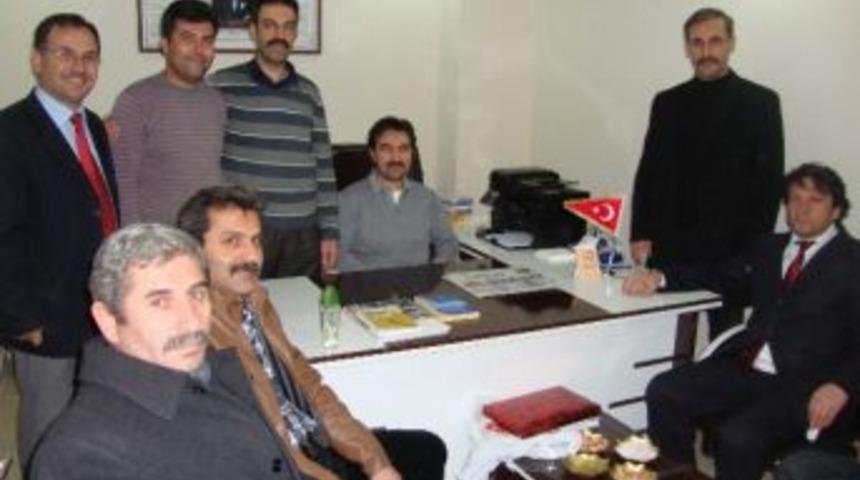 T&uuml;rk Sağlık-sen Y&ouml;neticilerinden Nevmeder&rsquo;e Ziyaret