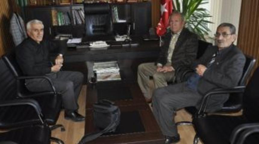 Borsa Başkanı Salaş&rsquo;tan Ziraat Odası&rsquo;na Ziyaret