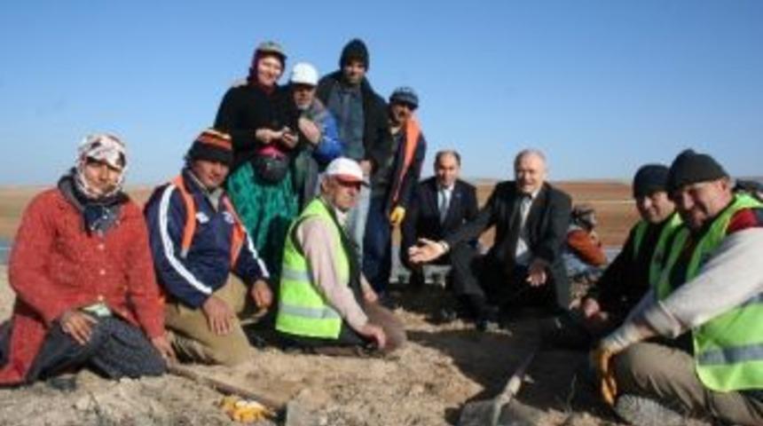 &Ccedil;alışıcı Fidan Diken İş&ccedil;ileri Ziyaret Etti