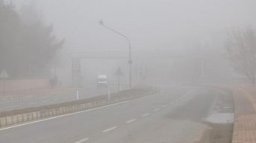 İslahiye İl&ccedil;esinde Yoğun Sis