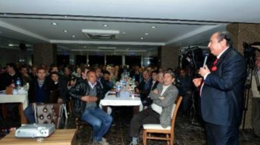 Başkan &Ouml;zcan Se&ccedil;im &Ccedil;alışmalarını S&uuml;rd&uuml;r&uuml;yor