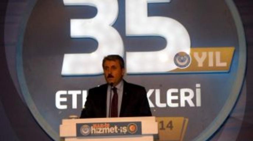 Bbp Genel Başkanı Mustafa Destici: