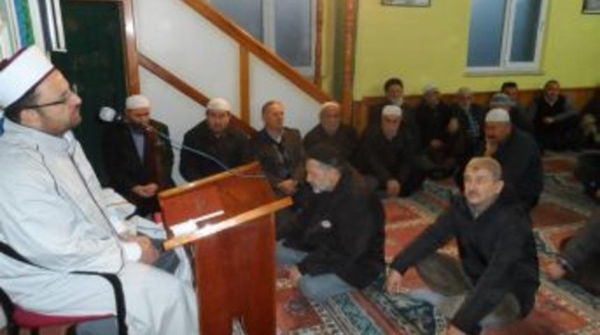 Suat G&ouml;z&uuml;tok Hoca Alaplı'ya geldi