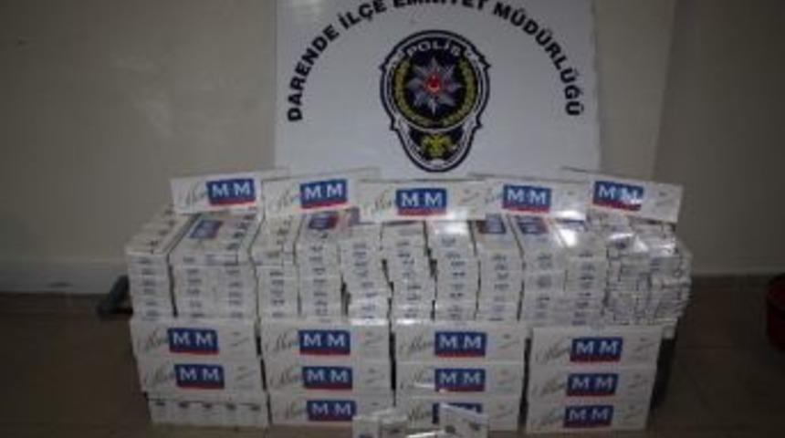 Otob&uuml;s Yolcusunda Esrar Ve Ka&ccedil;ak Sigara Ele Ge&ccedil;irildi