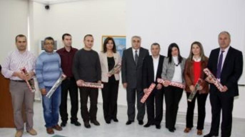 &Ccedil;&uuml;'de Akademik Aşama Kaydeden Akademisyenlere Teşekk&uuml;r Belgesi