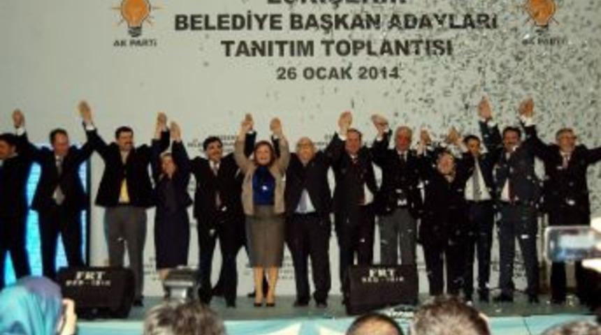 Eskişehir'de Ak Parti Belediye Başkan Adayları Tanıtım Toplantısı