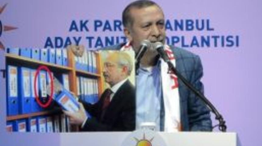 Başbakan Erdoğan, Sarıg&uuml;l Hakkındaki Yolsuzluk Dosyasını A&ccedil;ıkladı