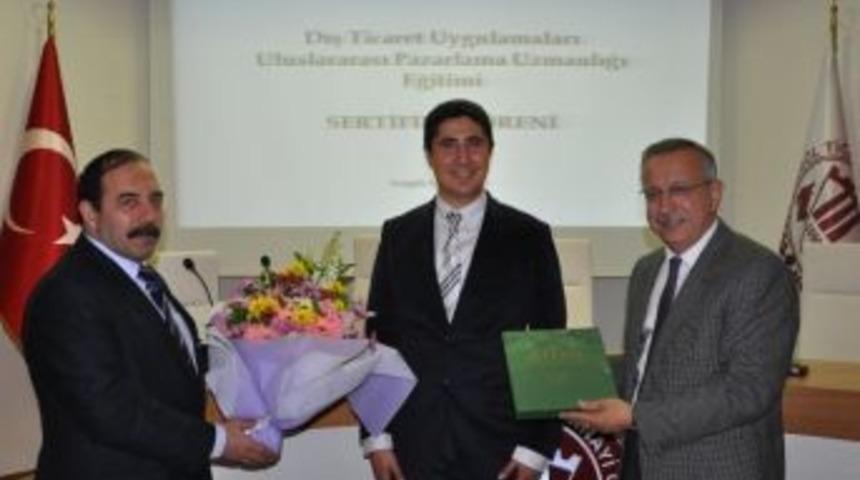 İtso &Uuml;yelerine Sertifika