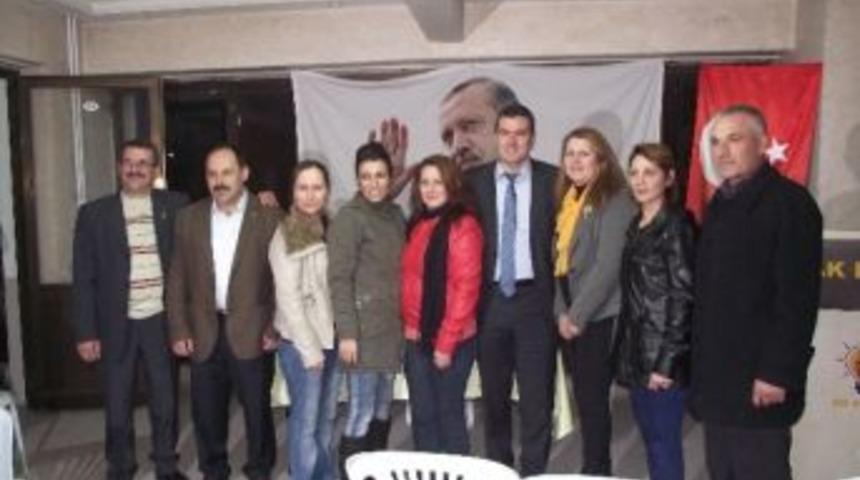 Ak Parti Muratlı Belediye Başkan Adayı Basın Toplantısı D&uuml;zenledi