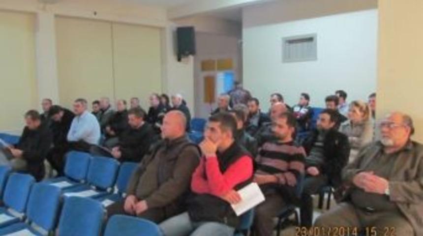 Vize Esnafına İş Sağlığı Ve G&uuml;venliği Anlatıldı