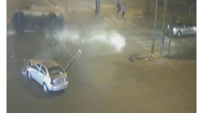 (&ouml;zel Haber) Otomobilin &Ccedil;arptığı 112 Ambulansı Devrildi