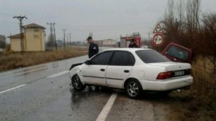 Beyşehir&rsquo;de Trafik Kazası: 1 Yaralı