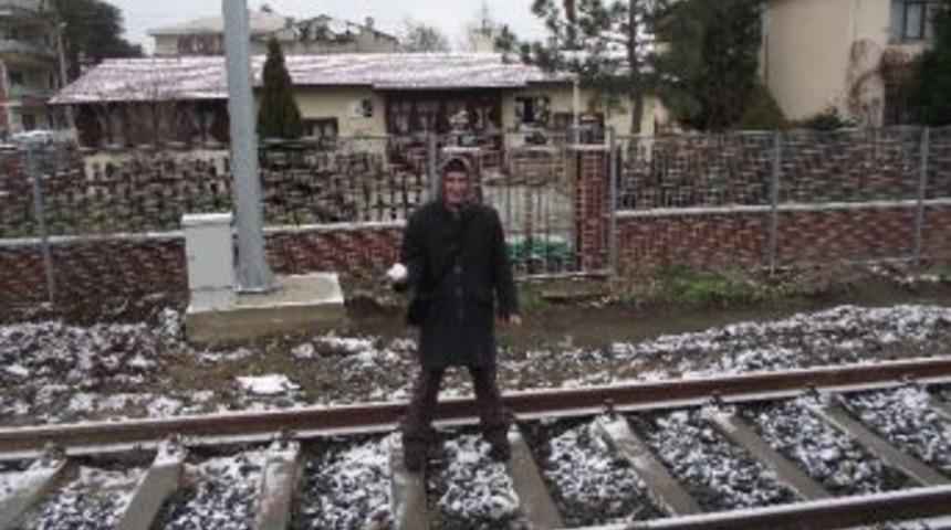 Muratlı&rsquo;da Kar Yağışı