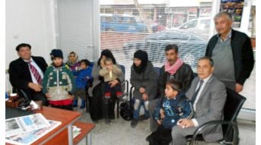 Başkan &Ouml;zdemir&rsquo;den Suriyeli Aileye Yardım