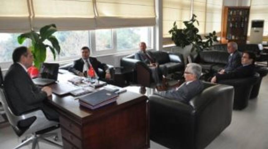 G&uuml;mr&uuml;k M&uuml;d&uuml;rl&uuml;ğ&uuml; Heyetinden Tekirdağ Belediye Başkanı Dalgı&ccedil;'a Ziyaret