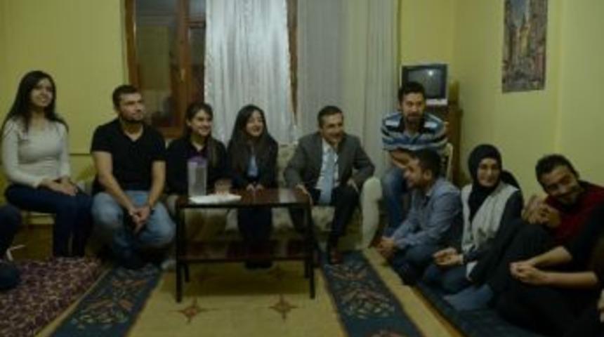 Başkan Ata&ccedil; &Ouml;ğrenci Evine Konuk Oldu