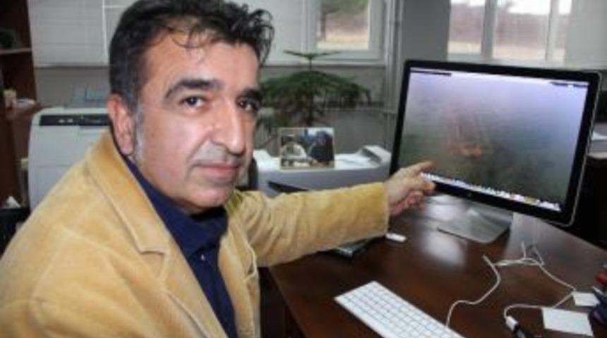 (&ouml;zel Haber) Kuraklık İznik G&ouml;l&uuml;'n&uuml;n Dibindeki Tarihi Kiliseyi Ortaya &Ccedil;ıktı