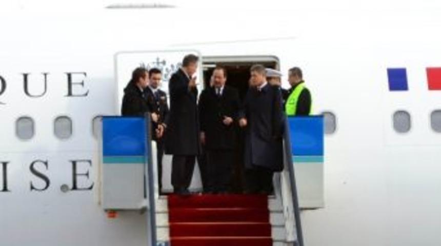 Fransa Cumhurbaşkanı Holland Ankara'da