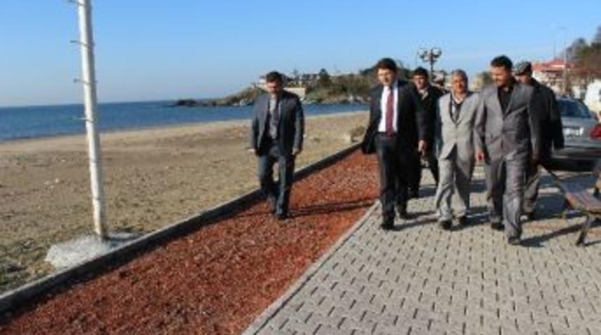 Milletvekili Tun&ccedil; Mugada Sahilinde İncelemelerde Bulundu