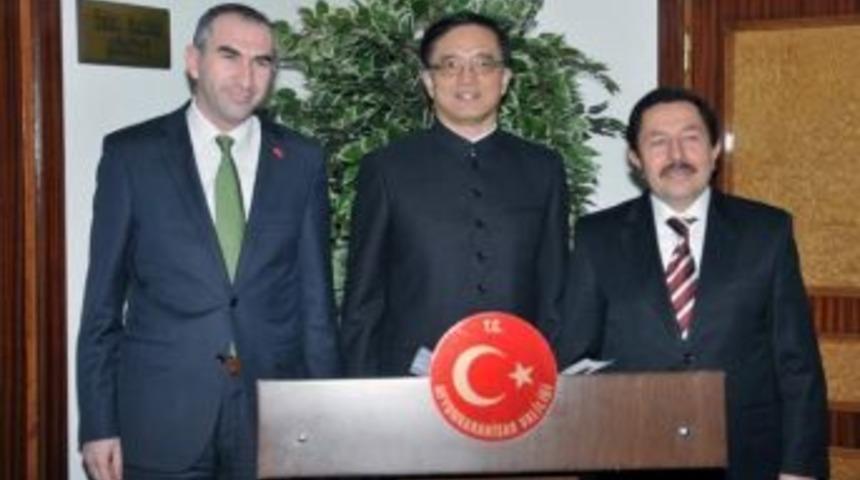 &Ccedil;in Halk Cumhuriyeti Ankara B&uuml;y&uuml;kel&ccedil;iliği M&uuml;steşarı Wang Xiaoning Afyonkarahisar&rsquo;da