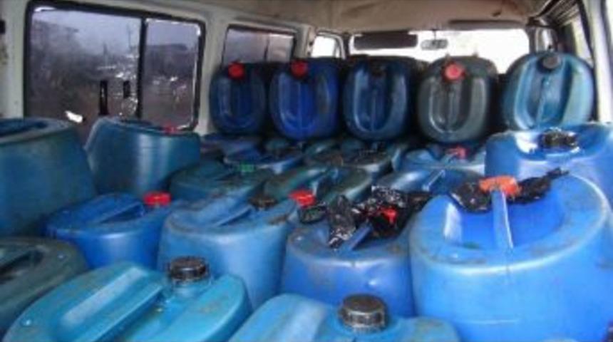 9 Ton 71 Litre Ka&ccedil;ak Mazot Ele Ge&ccedil;irildi