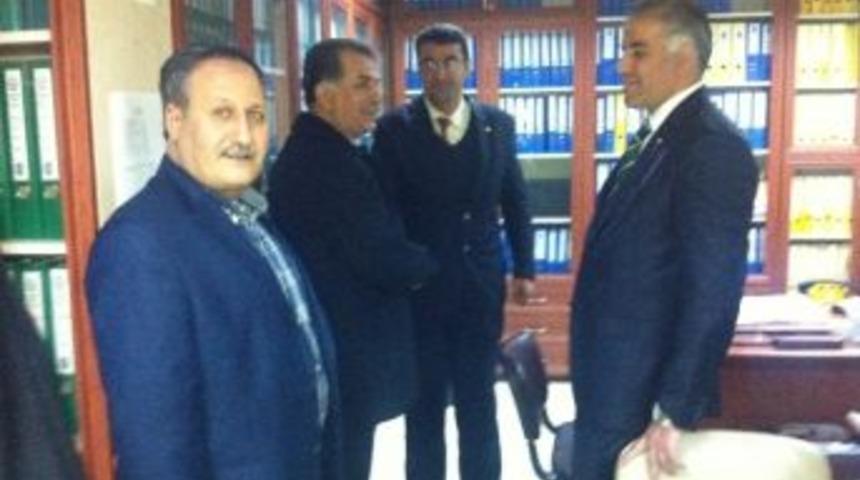 Başkan Adayı Bakır&rsquo;dan, Belediye Personeline Ziyaret