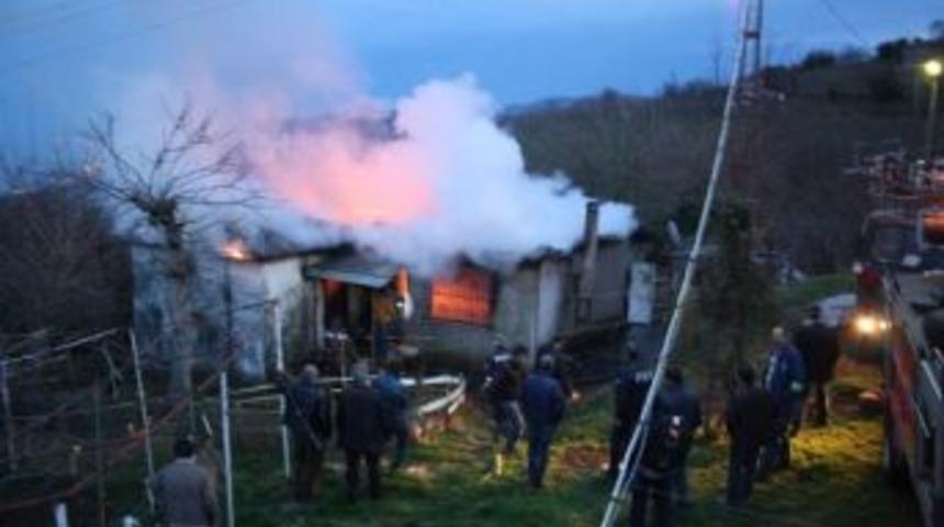 Trabzon&rsquo;da Yangın
