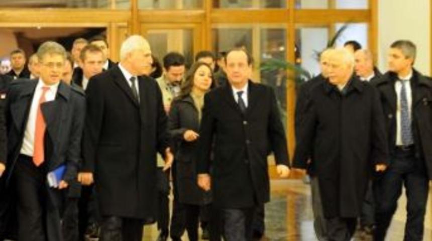 Fransa Cumhurbaşkanı Fran&ccedil;ois Hollande İstanbul&rsquo;a Geldi