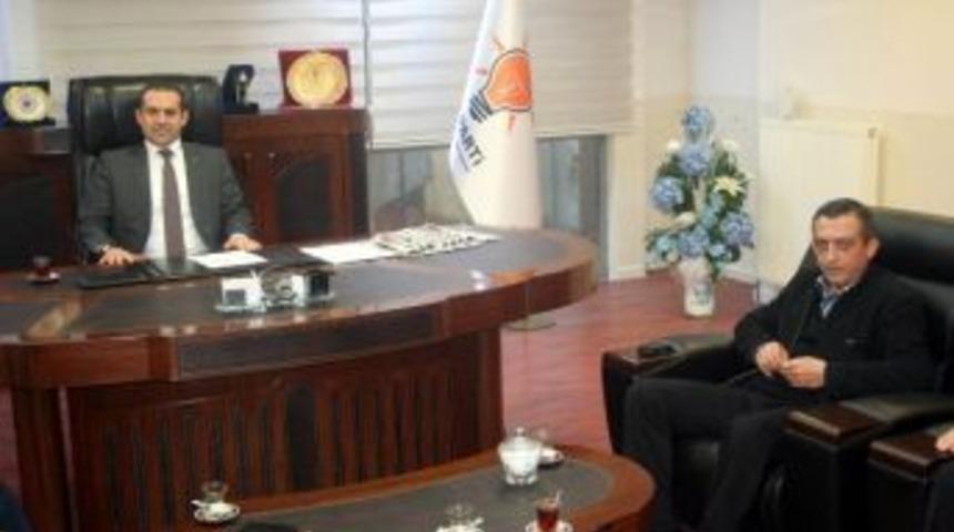 Ak Parti İl Başkanı &Ccedil;akır&rsquo;a Hayırlı Olsun Ziyareti