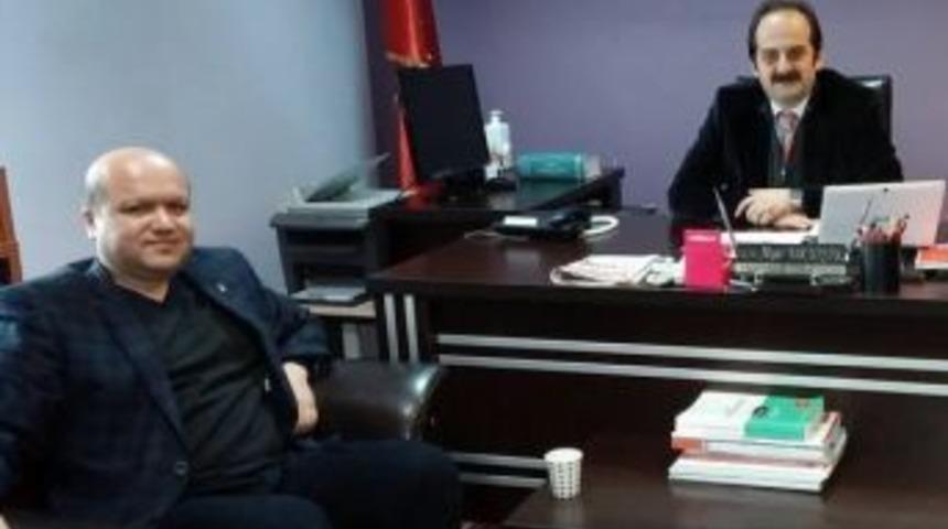 Başkan Emeksiz, Başhekim Ko&ccedil;bıyık&rsquo;ı Ziyaret Etti