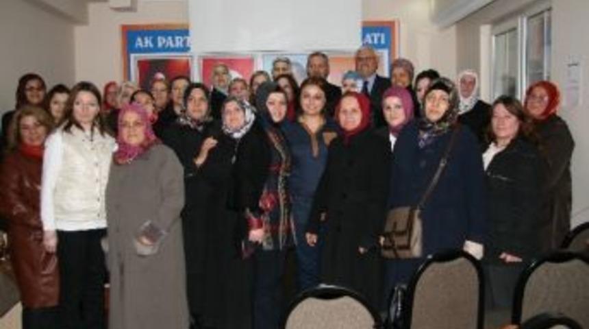 Başkan Dişli Kadın Kolları Toplantısına Katıldı