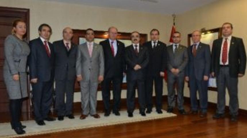 &Ccedil;gc'den Vali Coş&rsquo;a Ziyaret