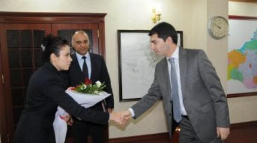 Vali Vekili Se&ccedil;ilmiş, G&uuml;mr&uuml;k M&uuml;d&uuml;rl&uuml;ğ&uuml; Heyetini Kabul Etti