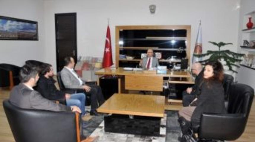 Mimarlar Odası'ndan Başkan &Ccedil;oban'a Ziyaret