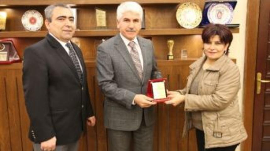 Umudun &Ccedil;ocukları Derneği&rsquo;nden Başkan Sakallı&rsquo;ya Ziyaret