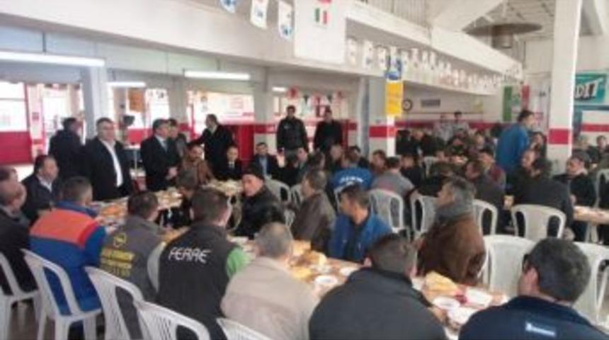 Belediye Başkanı Akdoğan Eski Sanayi Esnafıyla