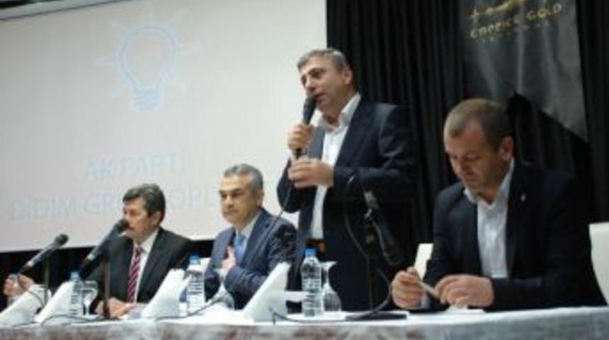 Ak Parti'nin Didim Adayı D&ouml;ver, Partilileriyle Buluştu