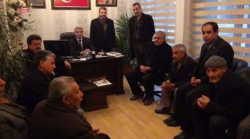 Battalgazi Muhtarlar Heyeti Ak Parti&rsquo;yi Ziyaret Etti