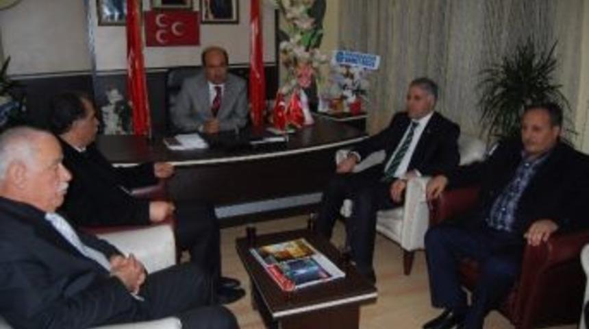 Chp&rsquo;den Mhp&rsquo;ye, Ge&ccedil;miş Olsun Ziyareti