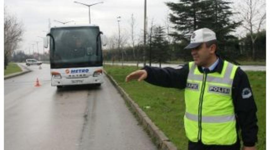 Kabak Lastikler 30 Can Aldı, Bursa'da Otob&uuml;slere Denetim Arttırıldı...(&ouml;zel Haber)